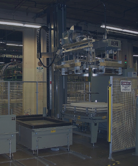 Container Handling Container Handling is a core competency of Custom Metal Designs